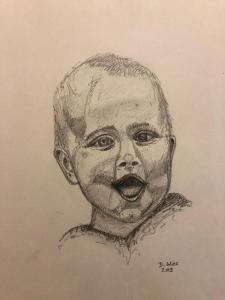 Porträt vom Kleinkind